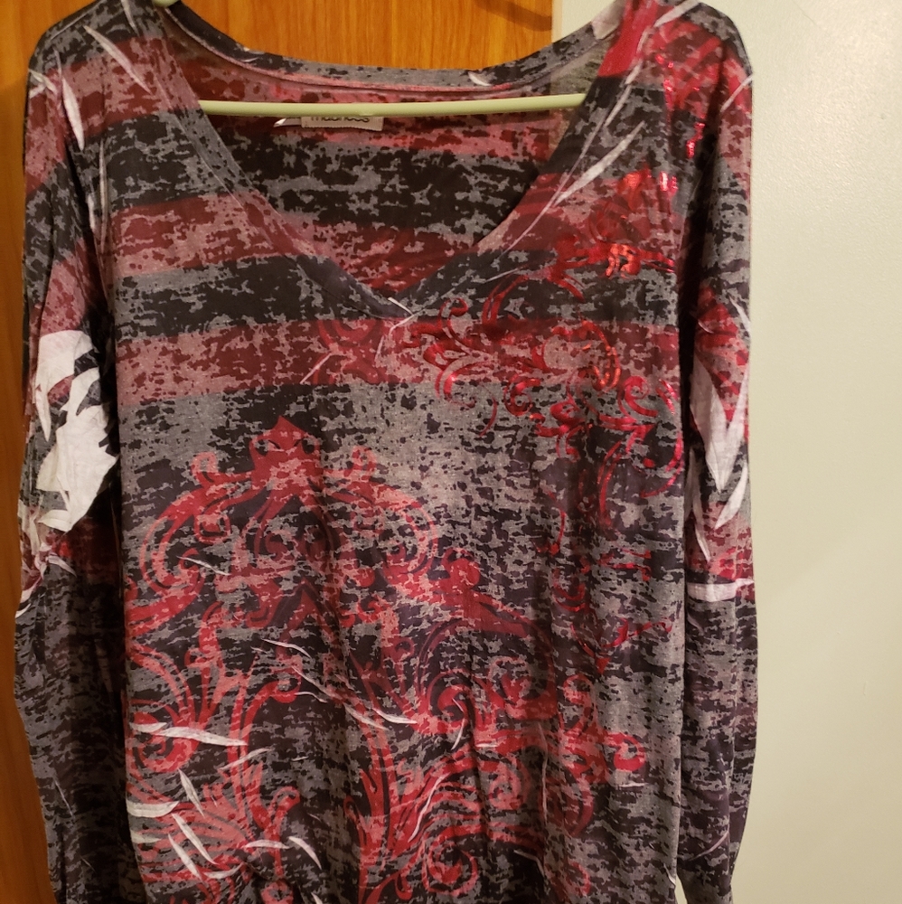 NWOT Maurices burnout shirt
